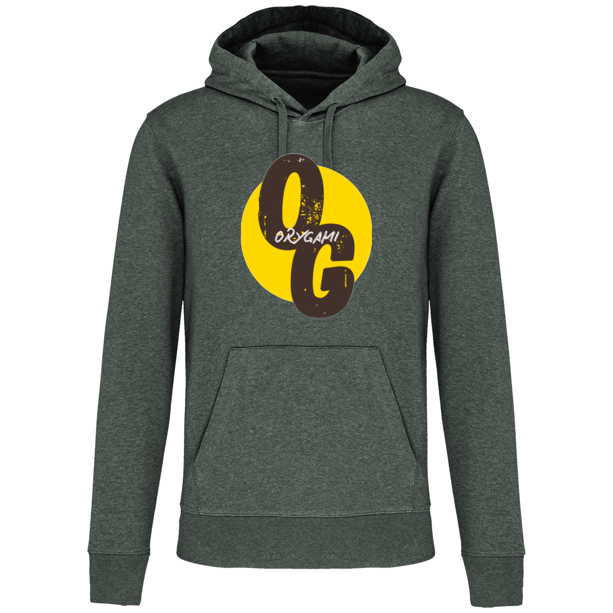 Sweat-shirt écoresponsable à capuche homme