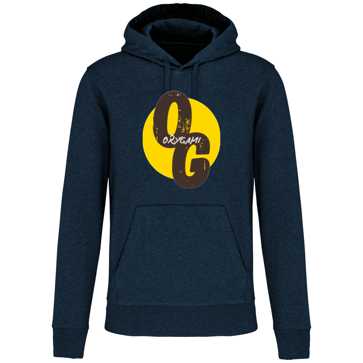 Sweat-shirt écoresponsable à capuche homme