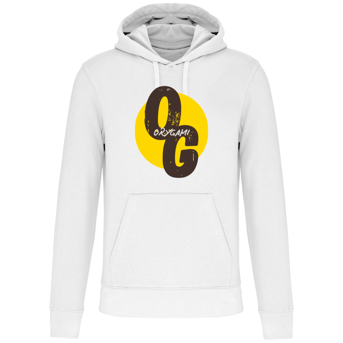 Sweat-shirt écoresponsable à capuche homme