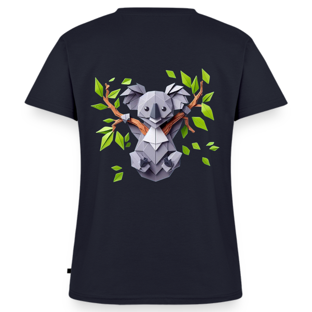 Women's Organic V-Neck T-Shirt by Stanley & Stella - navy