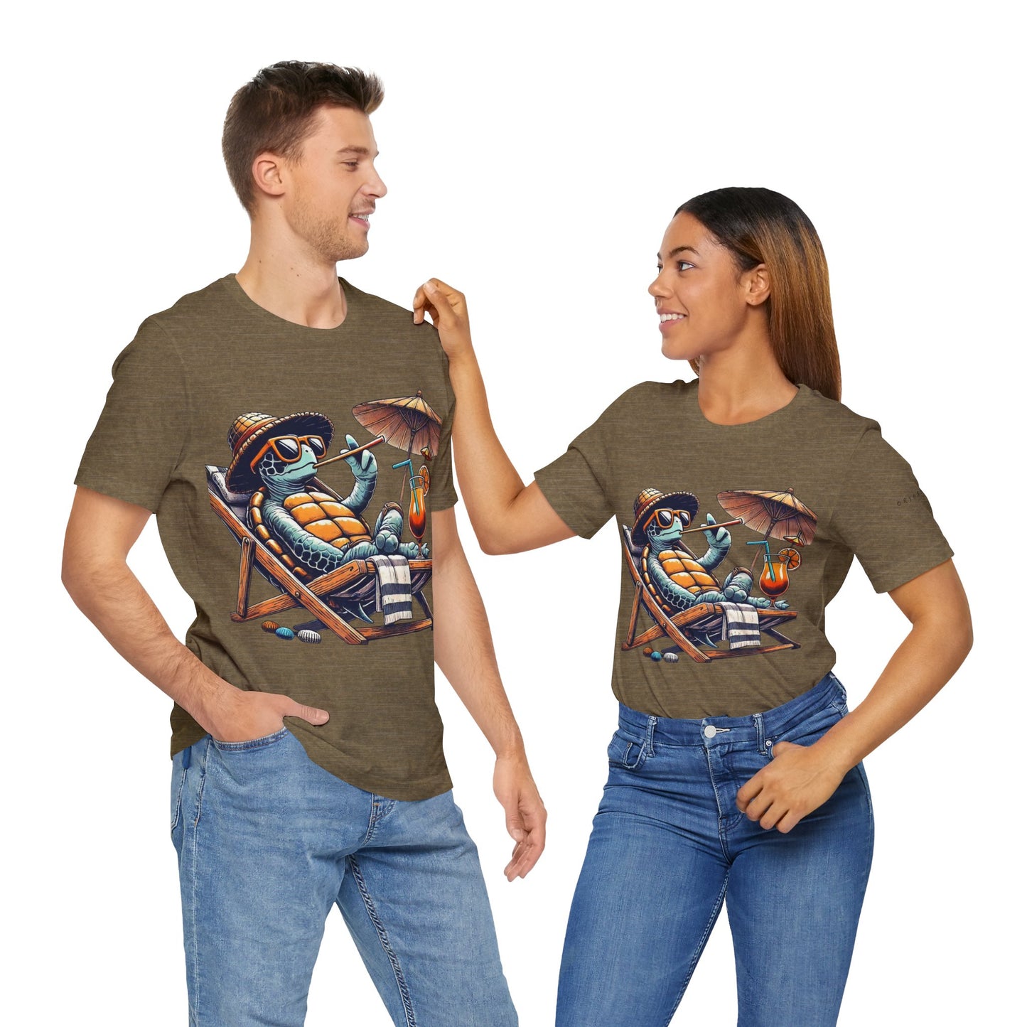 T-shirt manches courtes unisexe