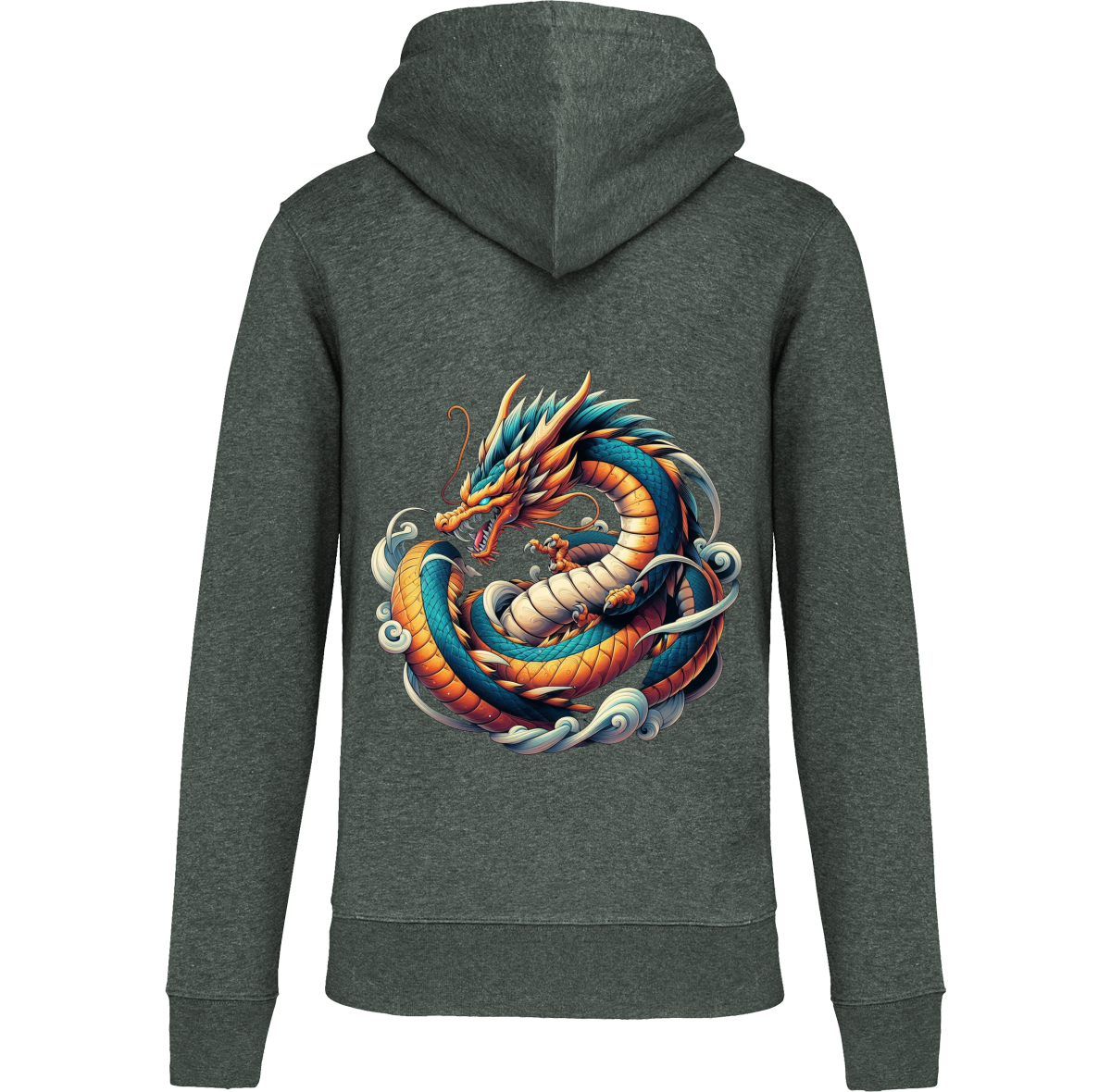Sweat-shirt écoresponsable à capuche homme