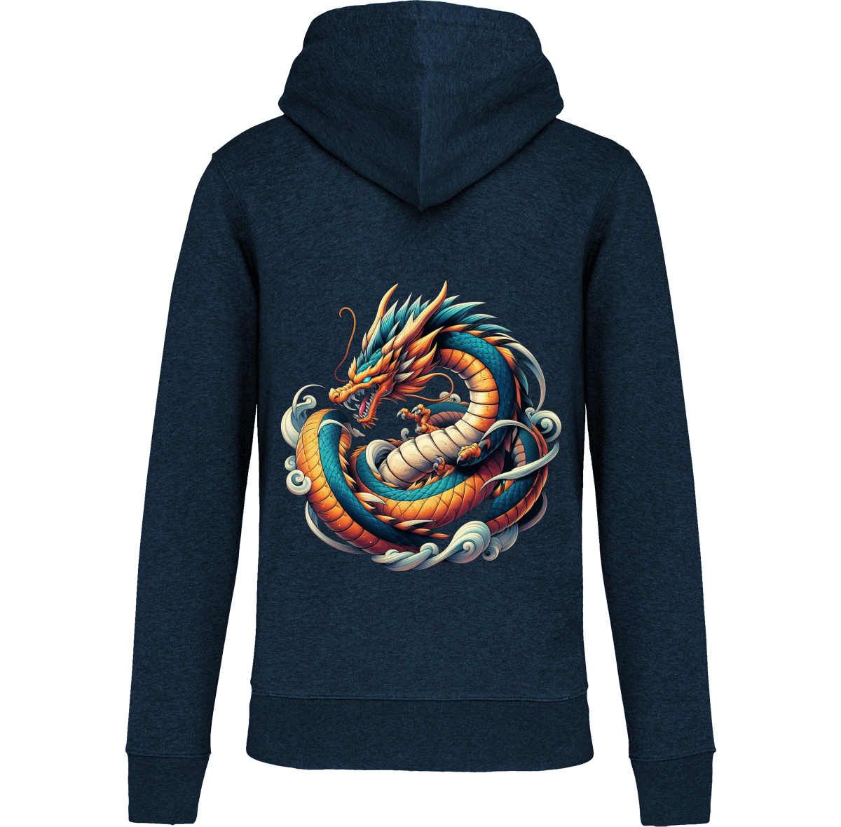 Sweat-shirt écoresponsable à capuche homme