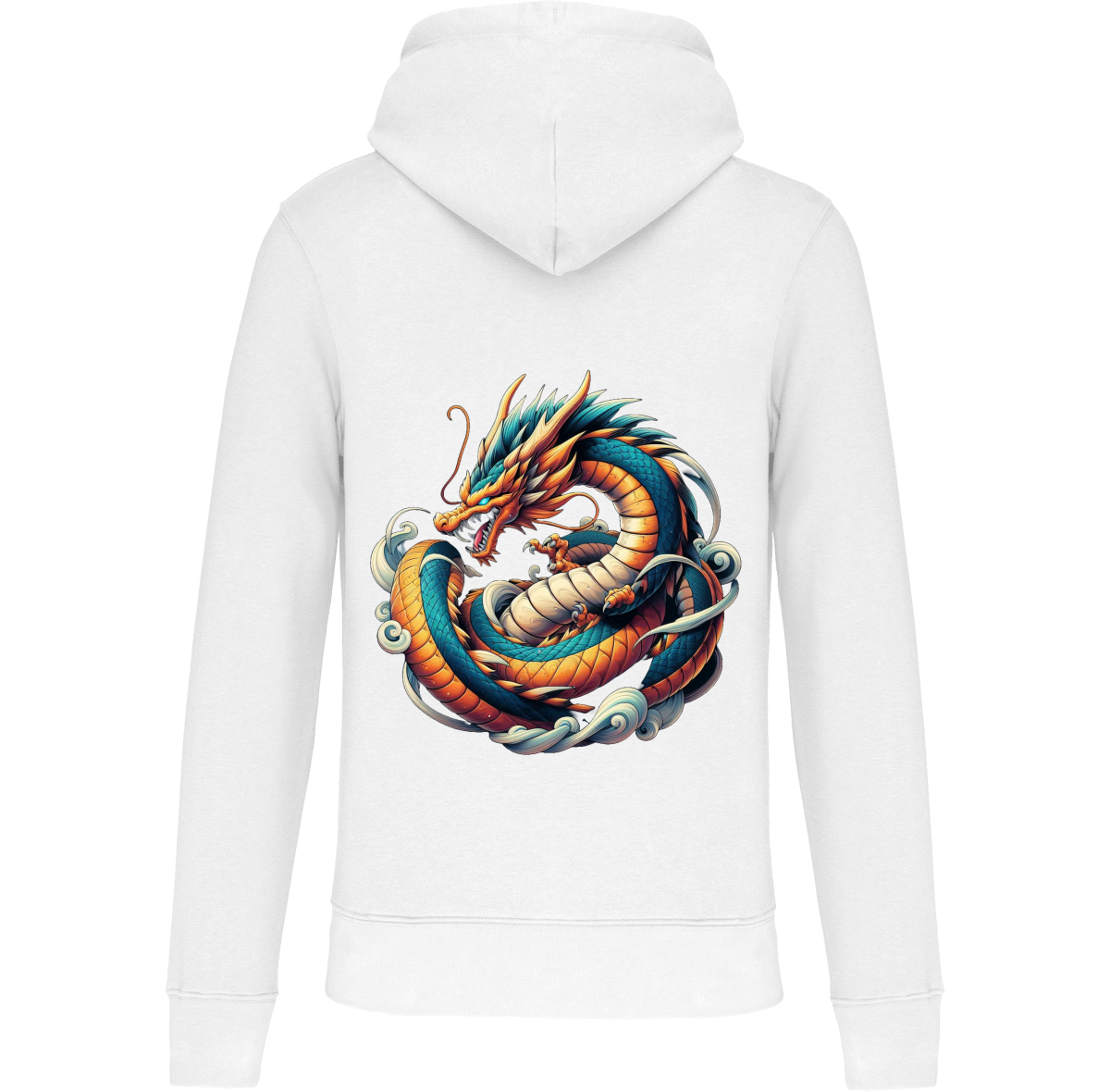 Sweat-shirt écoresponsable à capuche homme