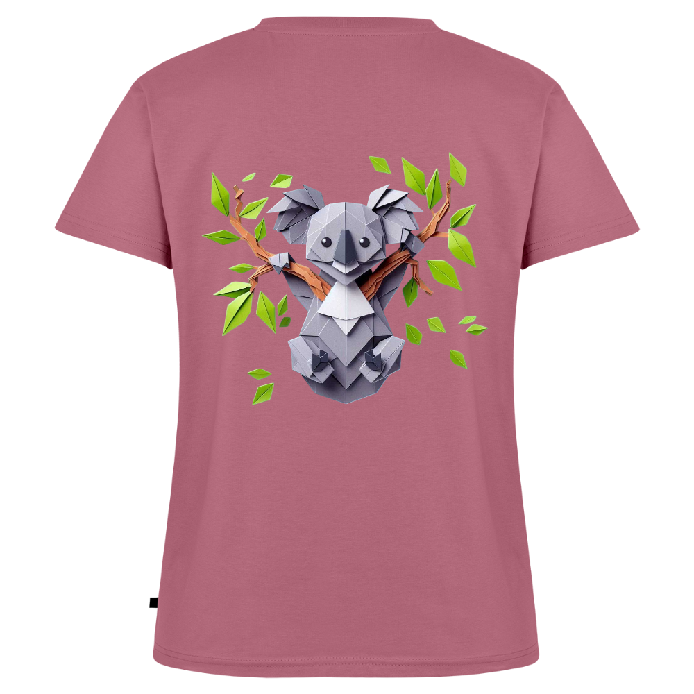 Women's Organic V-Neck T-Shirt by Stanley & Stella - mauve